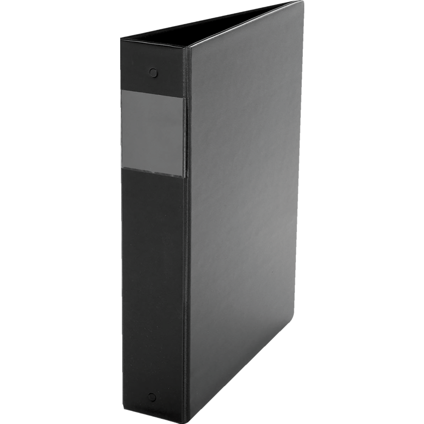 Davis Group Legal Size Round Ring Binder 2" Black