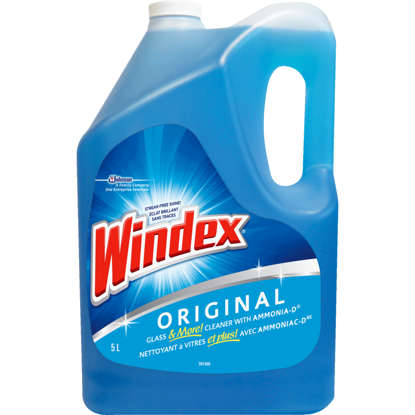 Windex® Glass Cleaner with Ammonia-D® 5 L
