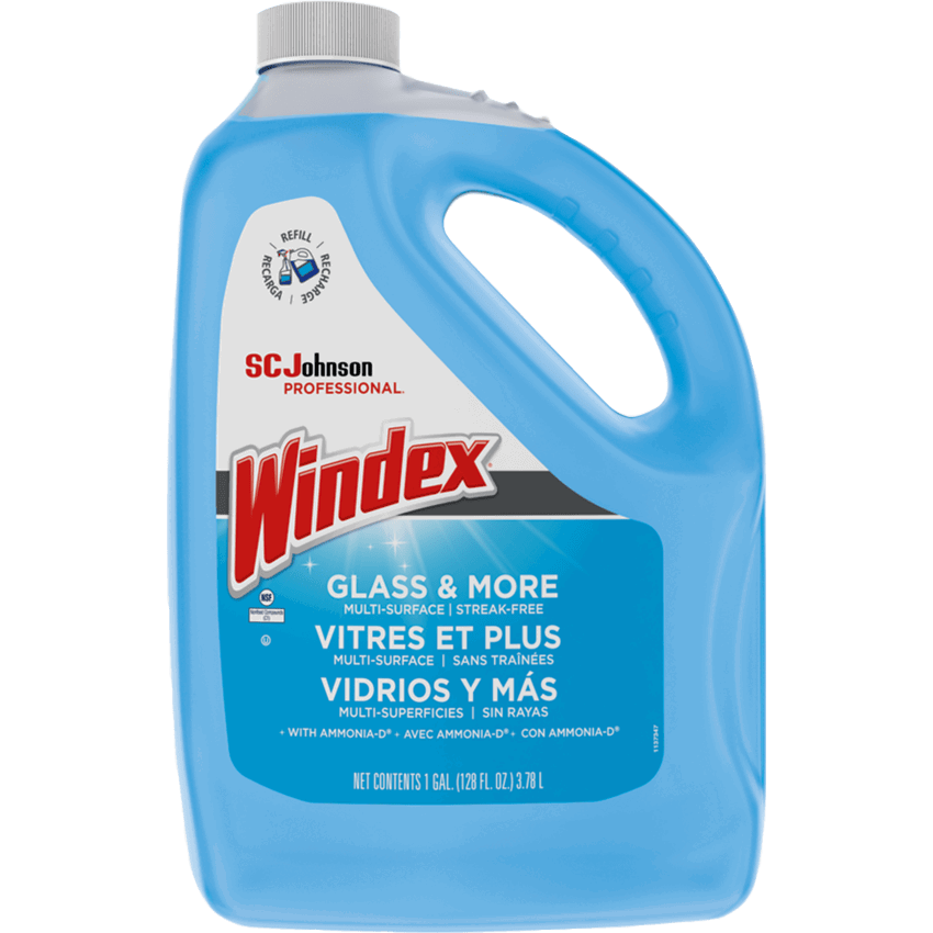 Windex® Glass Cleaner with Ammonia-D® Refill 3.8 L