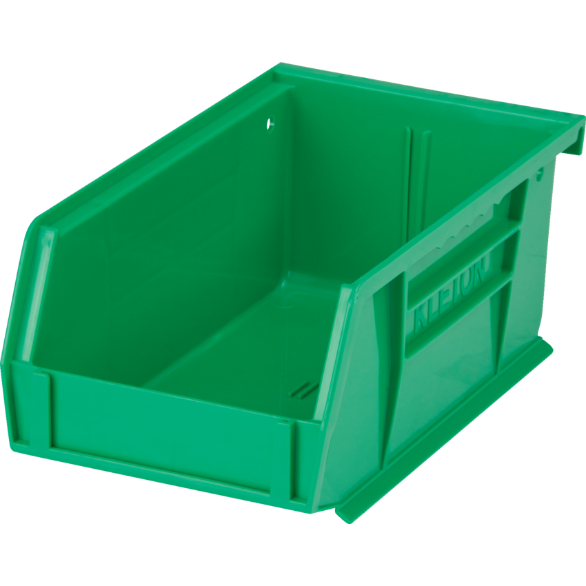 Kleton® Stack and Hang Bin 4-1/8"W x 7-3/8"D x 3"H Green
