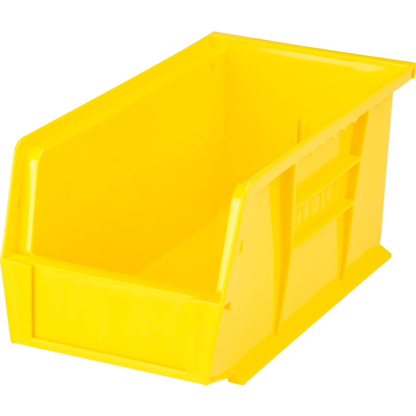 Kleton® Stack and Hang Bin 5-1/2"W x 10-7/8"D x 5"H Yellow