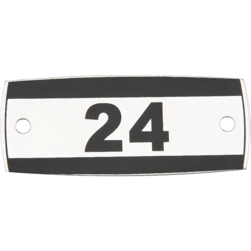 Kleton® Steel Locker Accessories Number plates (Set of 26-50)