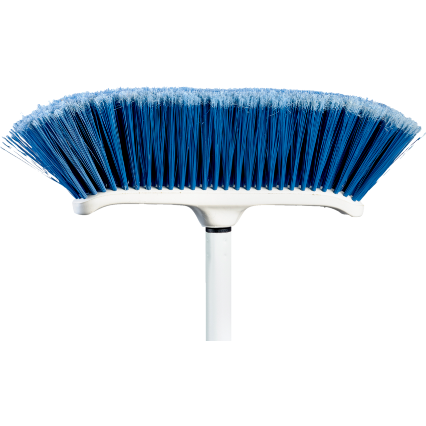 Venus Curved Magnetic Kitchen Broom 48" Handle Blue
