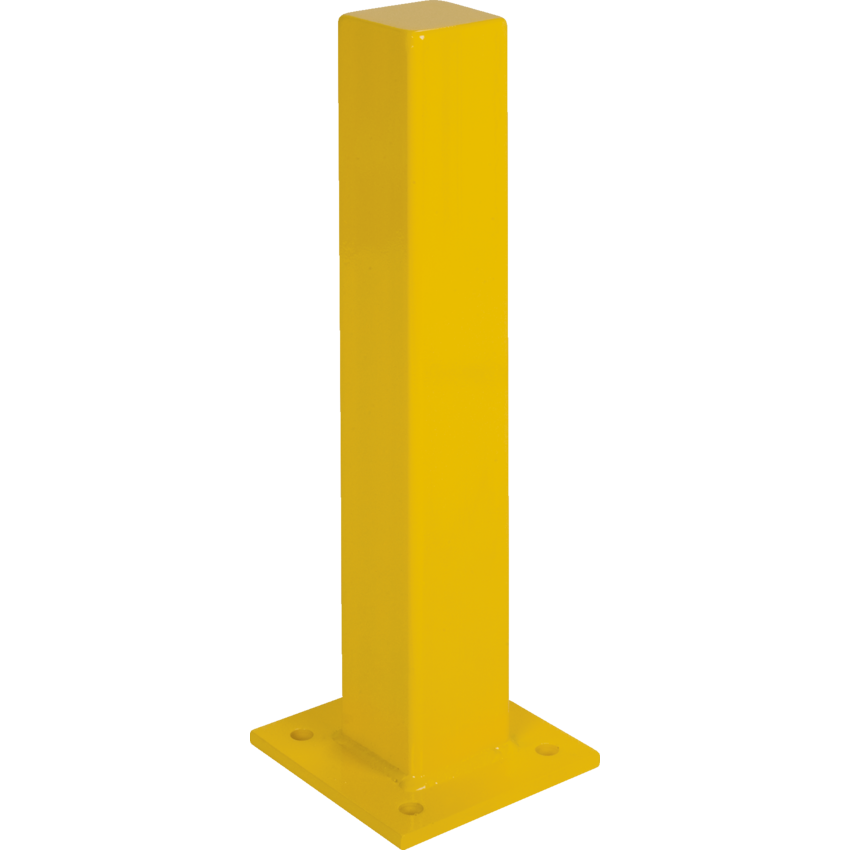 Zenith® Heavy Duty Steel Bollard 24" Yellow