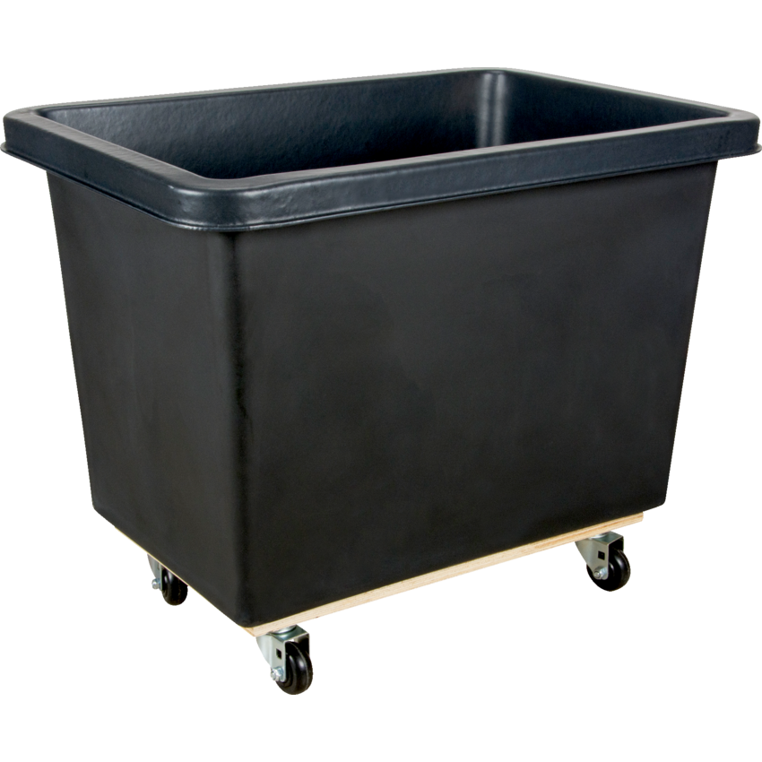 Kleton® Heavy Duty Polyethylene Box Truck 26"W x 39"D x 30"H Black