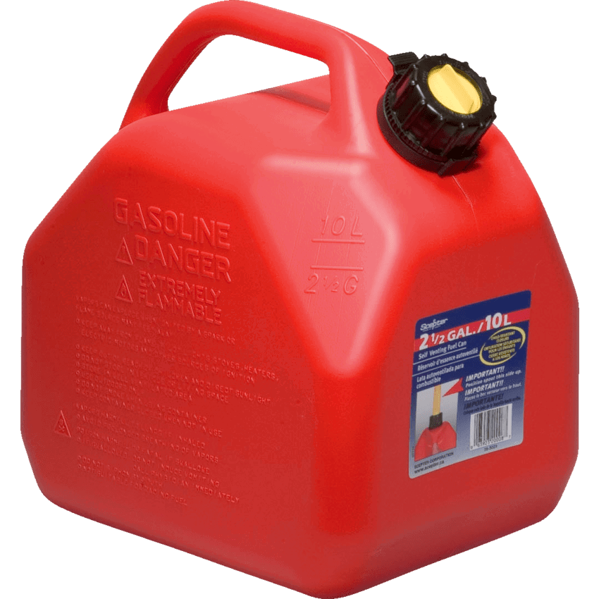 Scepter Jerry Can Gasoline 10 L Red