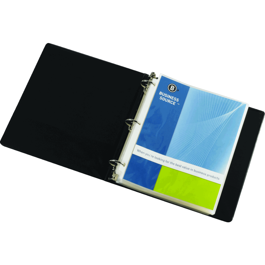 Business Source® Sheet Protectors Super Heavy Weight Clear 50/box