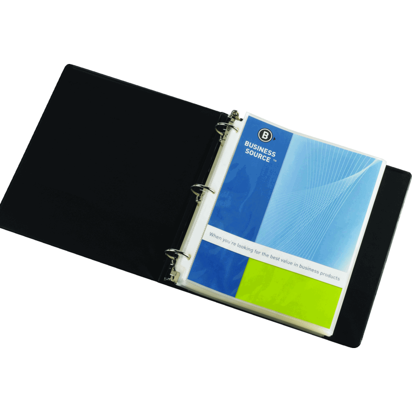 Business Source® Sheet Protectors Heavy Weight Clear 50/box