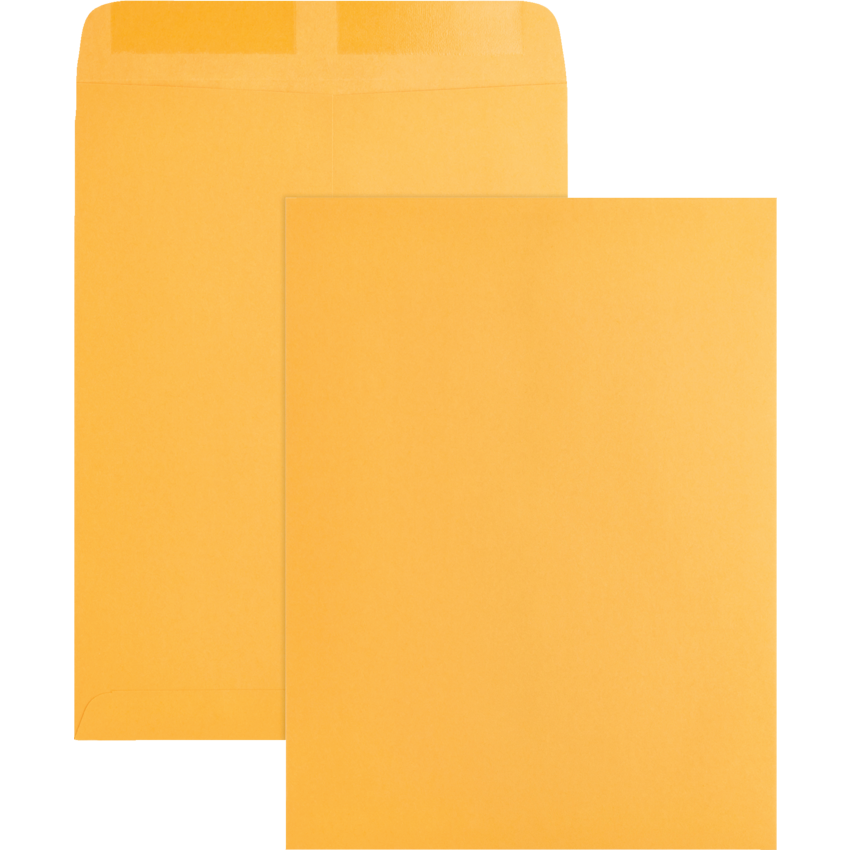 Business Source Catalogue Envelopes 9" x 12" 28 lb Golden Kraft 250/box