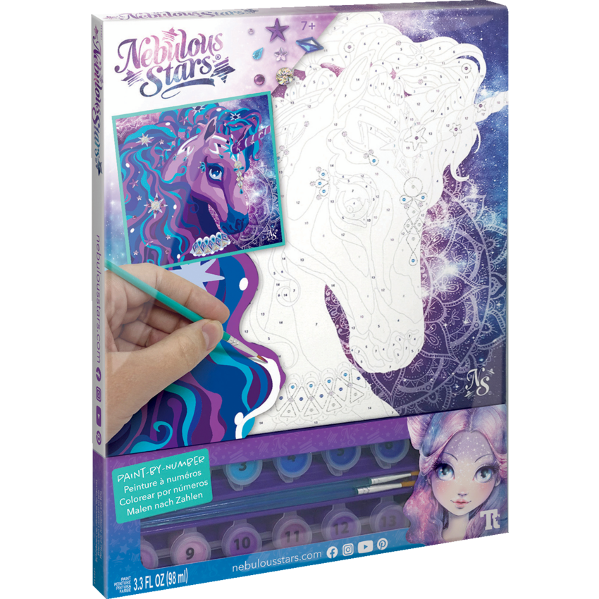 Editions Gladius Nebulous Star Paint-by-Number on Canvas