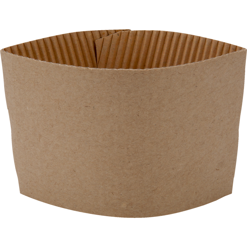 Genuine Joe Hot Cups Sleeves Brown 50/pkg