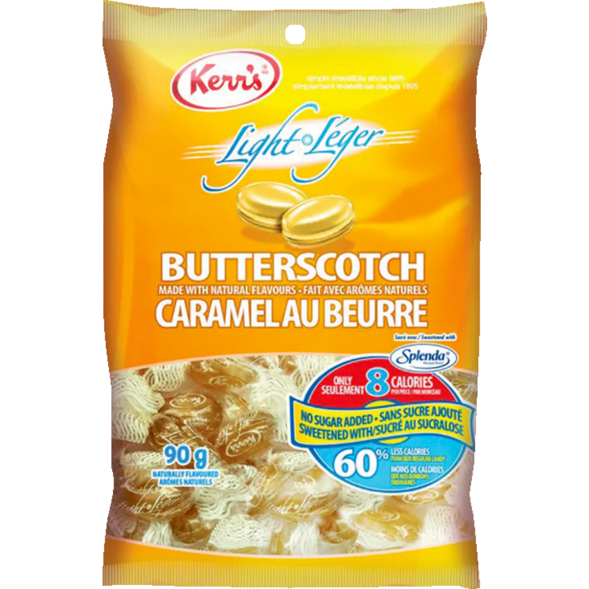 Kerr's Snacks No Sugar Added Butterscotch 90g