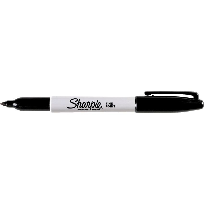 Sharpie® Fine Permanent Markers Fine Tip Black 2/pkg