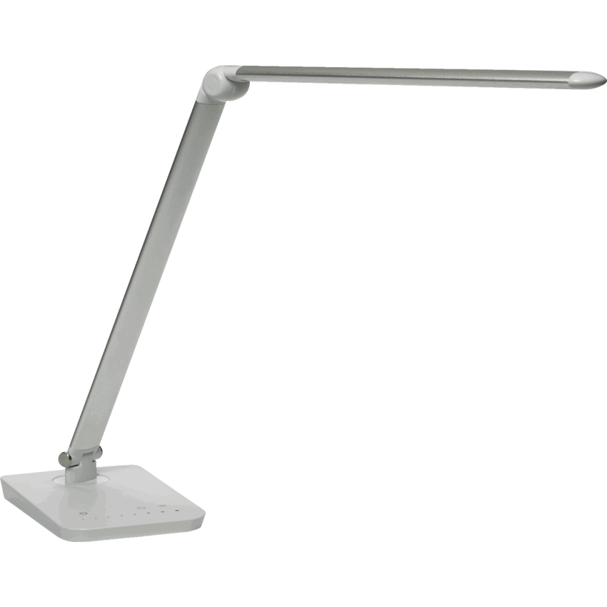 Safco® Vamp™ LED Desk Lamp Silver