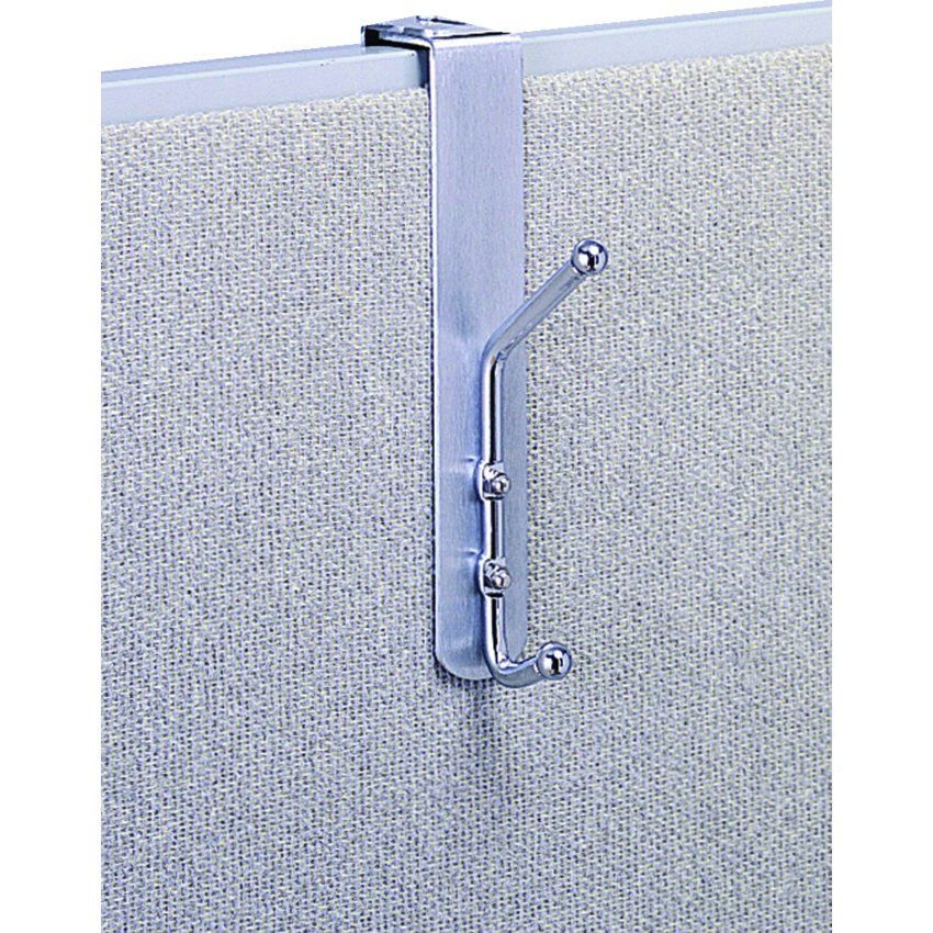 Safco® Over-The-Panel Coat Hook Chrome