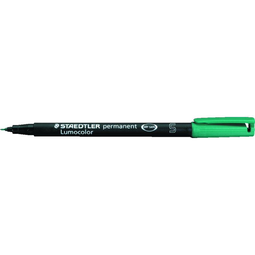 Staedtler® Lumocolor® Markers Permanent Super-Fine Tip Green