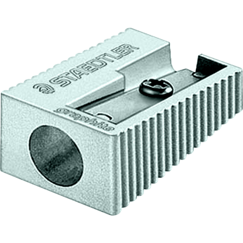 Staedtler® Aluminum Pencil Sharpener Single Hole
