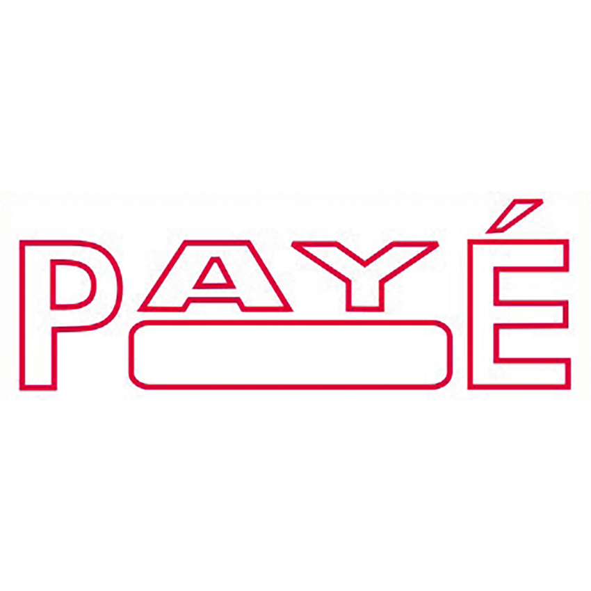 Trodat® Printy 4911 Self-Inking Message Stamp with Window PAYÉ