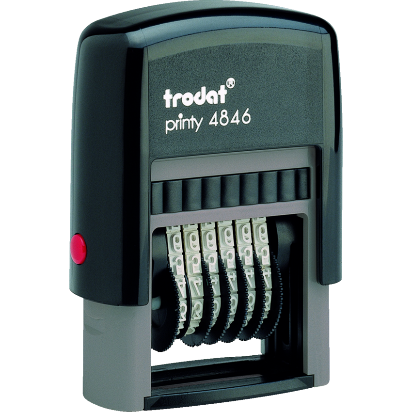 Trodat® Printy 4846 Numberer, 6 Bands
