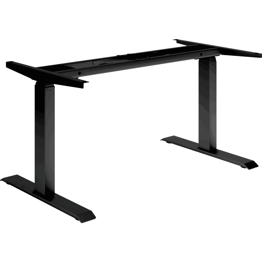 Heartwood Cleo Series Electric Height Adjustable Table Base 2-Leg Black