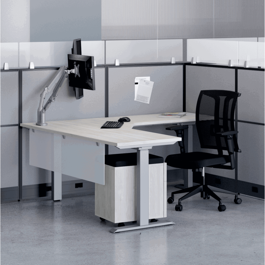 Heartwood Innovations Series Plexiglas Modesty Panel Frosted