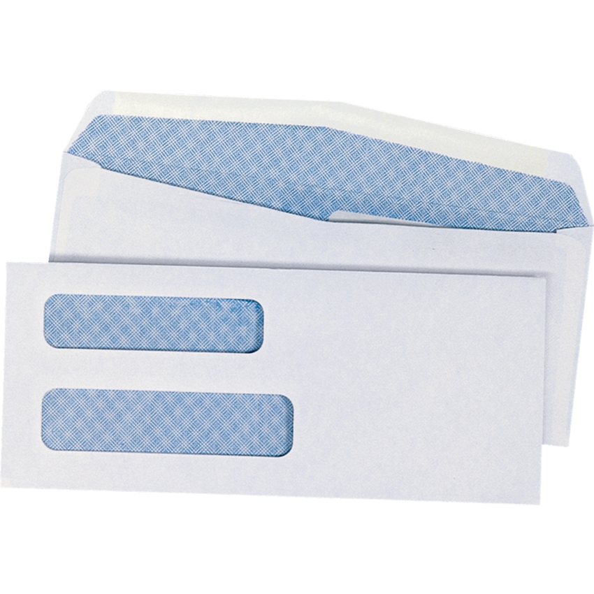 Supremex Double Window Envelopes #8 3-5/8" x 8-5/8" 500/box