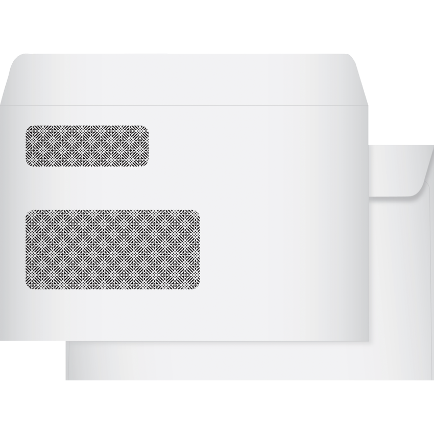 Supremex T4 Double Window Envelopes 500/box