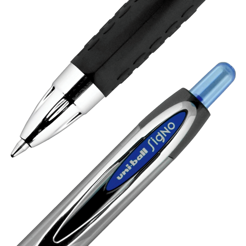 uni-ball® Signo 207™ Retractable Gel Pens 0.7 mm Blue 12/box