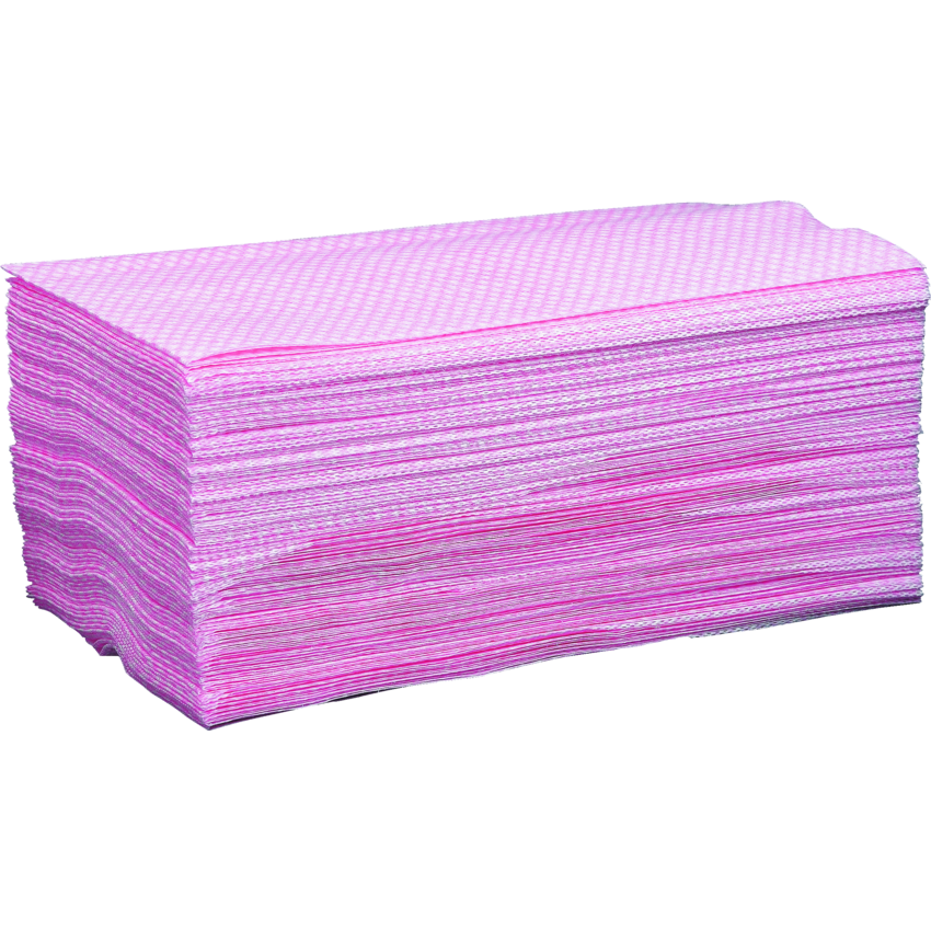 Chix® Disposable Cloth Towels 13-1/2" x 24" Pink 100/pkg
