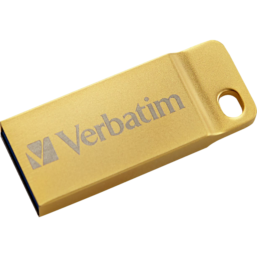 Verbatim® Metal Executive USB Drive 32 GB Gold