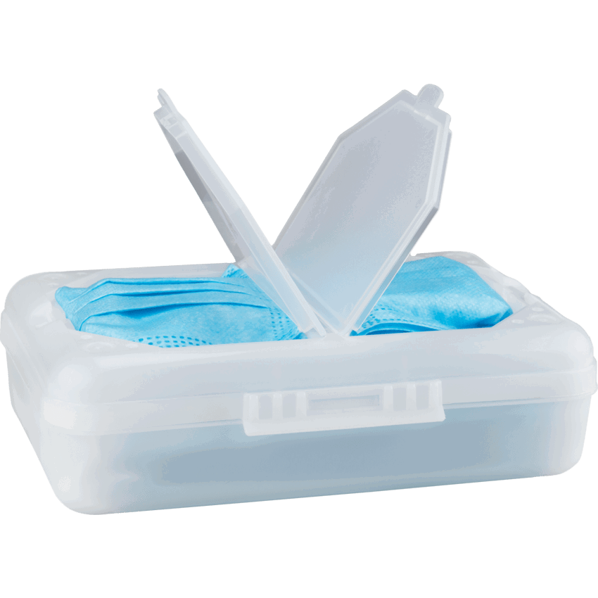 FIleMode Medical Mask Caddy and Organizer Clear
