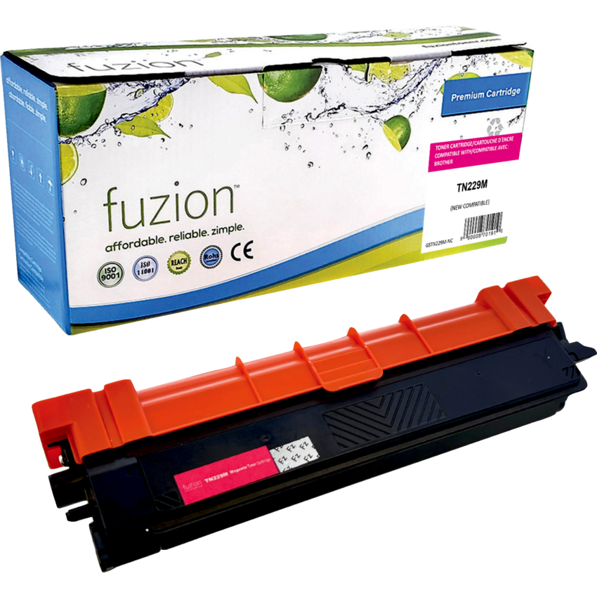 fuzion™ Compatible Laser Cartridge (Brother TN229M) Magenta