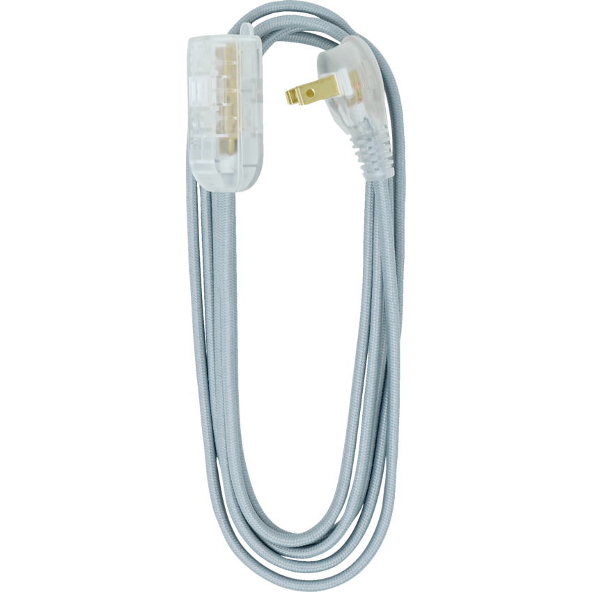 Woods® 16/2 SPT Fabric Cord 8' Light Gray