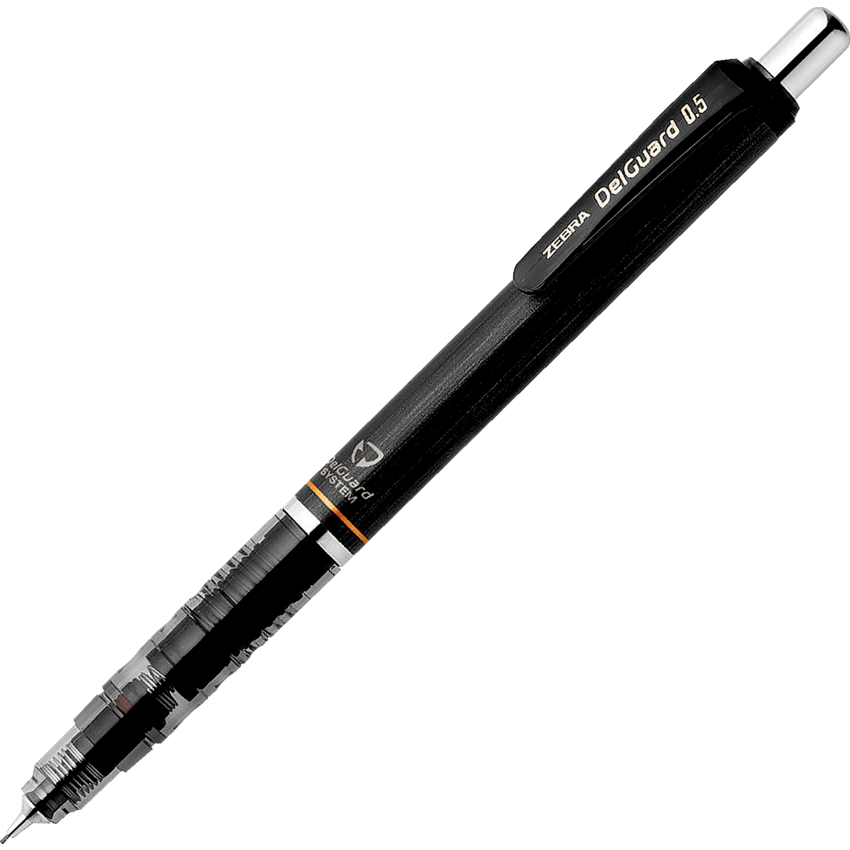 Zebra DelGuard Mechanical Pencil 0.5 mm Black