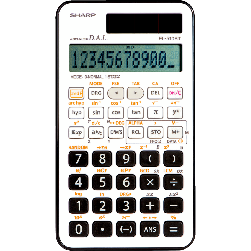 Sharp EL510RT Scientific Calculator 10 Digit