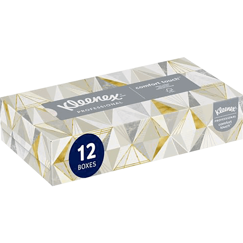 Kleenex® Professional Facial Tissue 2-ply 125 sheets per box 12 boxes/cse