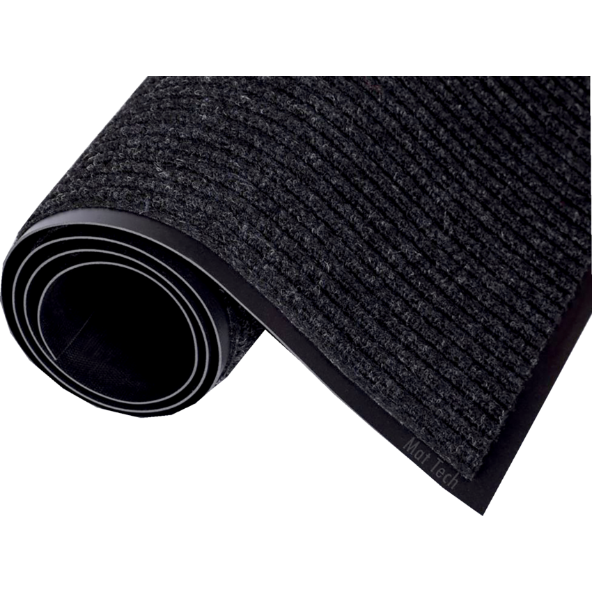 Mat Tech ProRib Ribbed Entrance Mat 5/16" 48" x 72" Charcoal