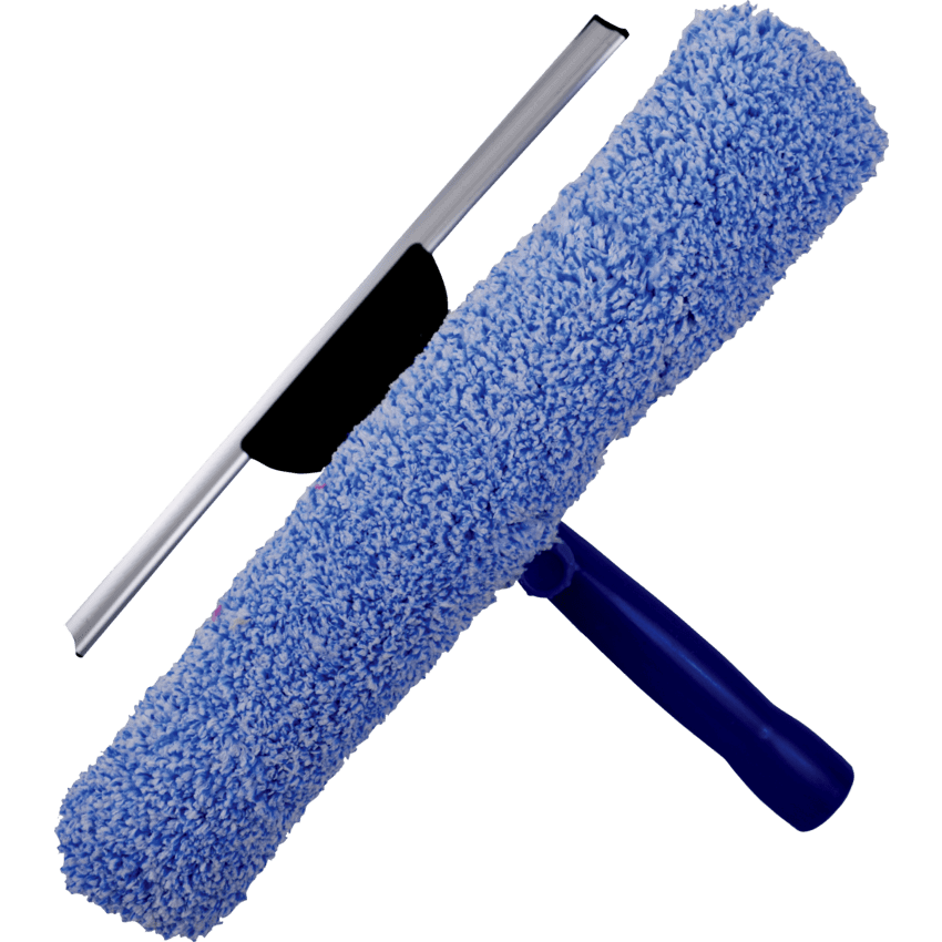 Globe™ Double Sided Window Squeegee and Washing Sleeve 12"