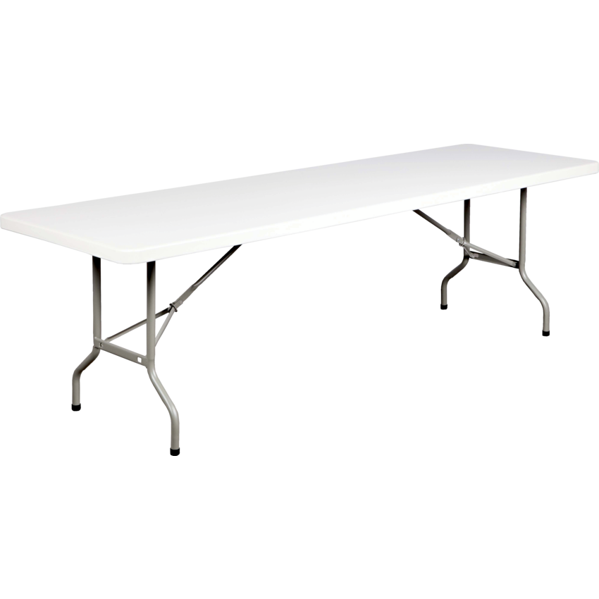HDL® Toughlite Rectangular Folding Table 30"W x 96"L x 29"H Granite